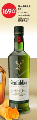 Whisky Glenfiddich promocja w Żabka