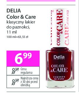 Lakier do paznokci 907 DELIA COLOR&CARE promocja