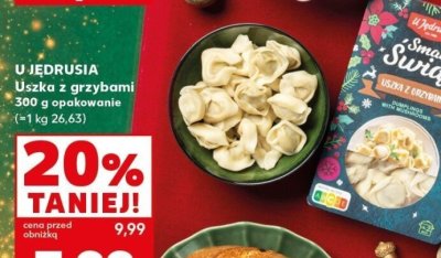 Uszka z grzybami  500g U Jędrusia promocja w Kaufland