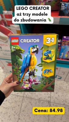 Klocki Creator 3 w 1 zestaw 31136 promocja w Kaufland