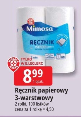 Ręcznik papierowy promocja w Leclerc