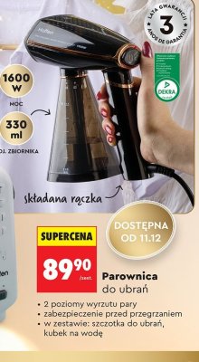 Parownica do ubrań  promocja w Biedronka