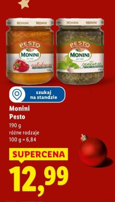 Pesto, różne rodzaje promocja w Lidl