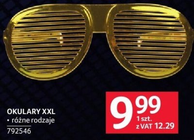 Okulary XXL różne rodzaje promocja w Selgros