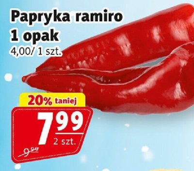 Papryka ramiro 1 opak. promocja w Prim Market
