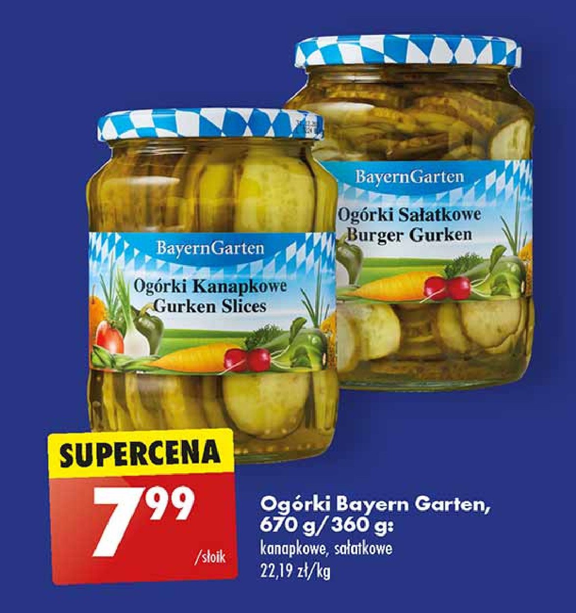 Og贸rki kanapkowe promocja