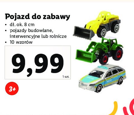 Pojazd rolniczy Playtive promocja w Lidl