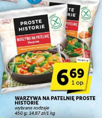 Warzywa na patelnię Proste Historie promocja w Euro Sklep