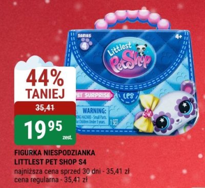Figurka niespodzianka Littlest Pet Shop S4 promocja w bi1
