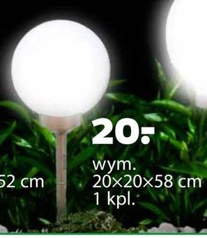 Kula solarna 20 cm Garden dream promocja
