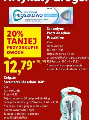 Szczoteczki do zębów 360° Colgate promocja w Lidl
