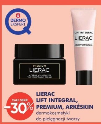 Kosmetyki LIERAC LIFT INTEGRAL, PREMIUM, ARKESKIN dermokosmetyki do pielęgnacji twarzy promocja w Super-Pharm