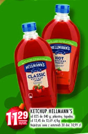 Ketchup classic Hellmann's promocja