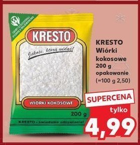 Wiórki kokosowe Kresto promocja w Kaufland