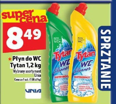 Płyn do WC Tytan 1,2 kg promocja w TOPAZ