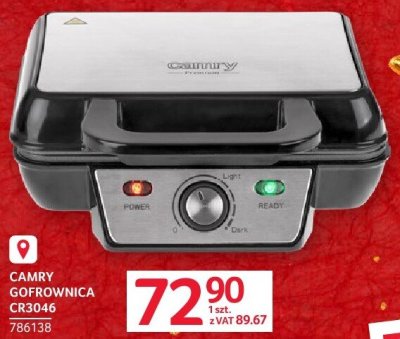 Gofrownica Camry CR3046 promocja w Selgros