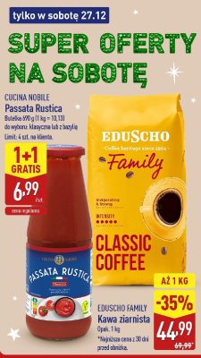 Passata Rustica CUCINA NOBILE promocja w Aldi