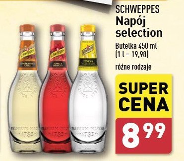 Tonic hibiscus Schweppes premium mixer promocja