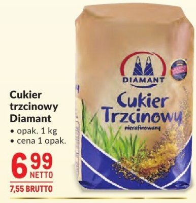 Cukier trzcinowy Diamant promocja w Makro