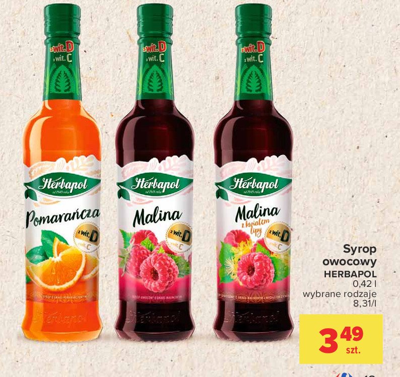 Syrop Herbapol promocja