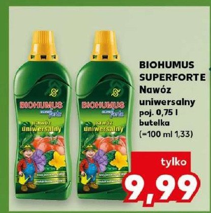 Nawóz uniwersalny forte Biohumus promocja