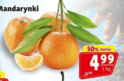 Mandarynki z liśćmi promocja w Prim Market