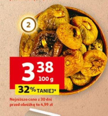 Figi suszone miękkie luzem lub w opakowaniu 500 g promocja w Auchan
