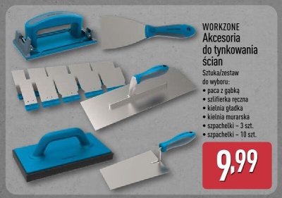 Akcesoria do tynkowania ścian  promocja w Aldi