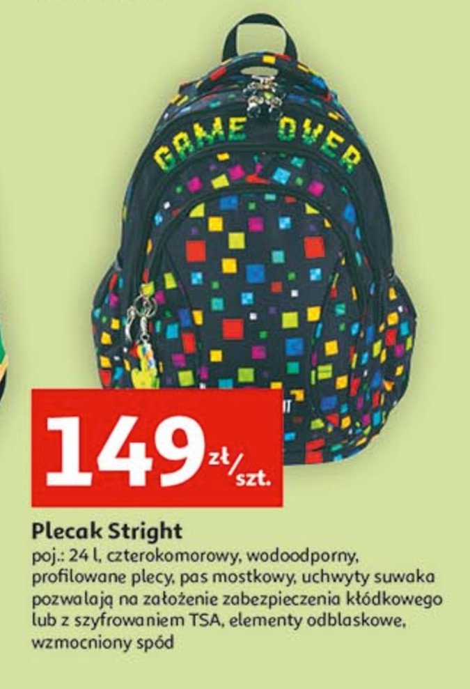 Plecak game over St. right promocja