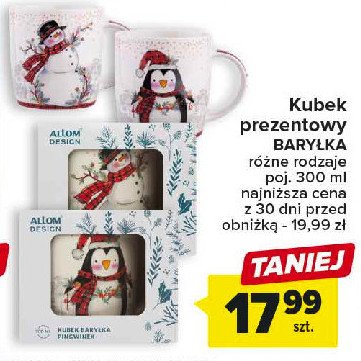 Kubek prezentowy bary艂ka Altom design promocja
