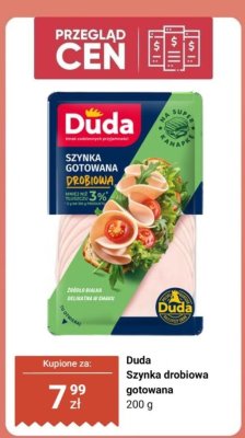 Szynka drobiowa gotowana promocja w Biedronka
