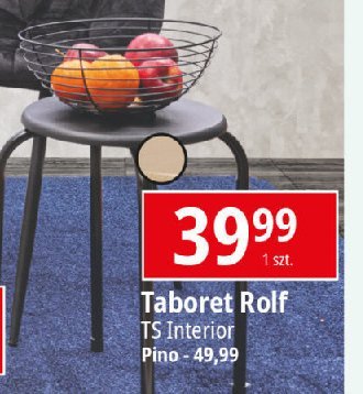 Taboret rolf Ts interior promocja w Leclerc