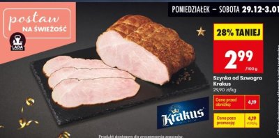 Szynka od Szwagra  promocja w Biedronka