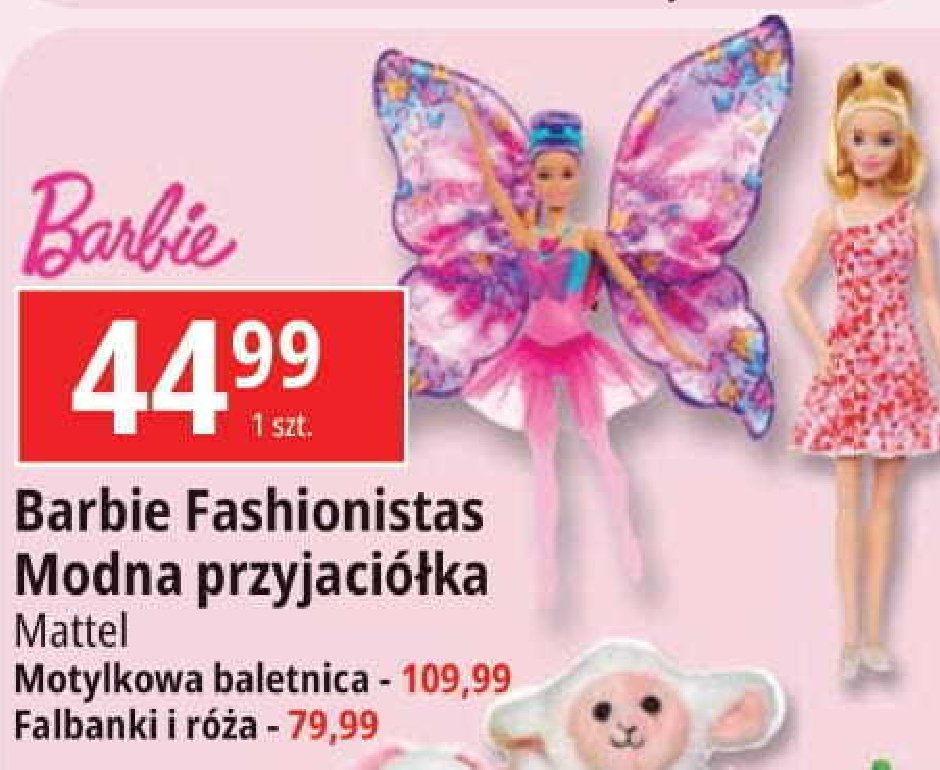 Lalka baletnica Mattel promocja