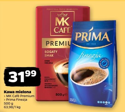 Kawa mielona MK Cafe Premium promocja w Netto