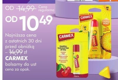Balsam do ust CARMEX promocja w Super-Pharm