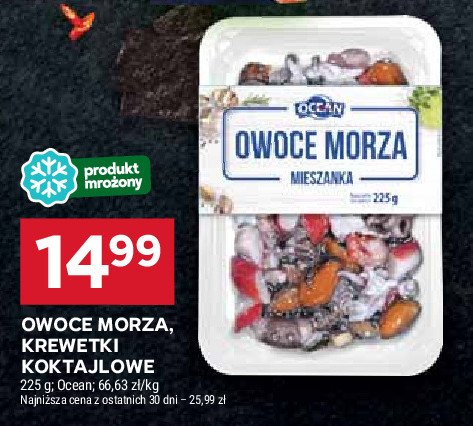 Krewetki koktajlowe Ocean (ryby) promocja w Stokrotka