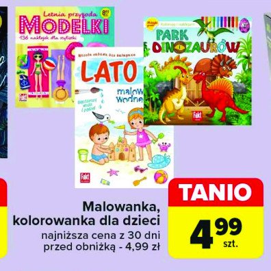 Letnia przygoda - modeliki promocja