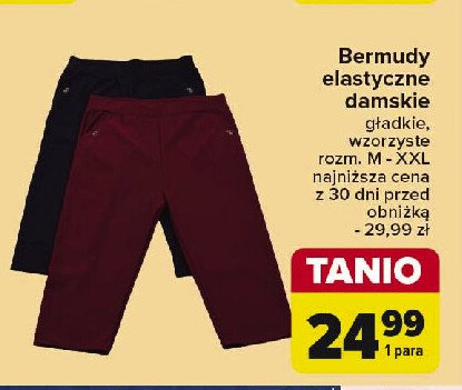 Bermudy damskie rozm. m-xxl promocja