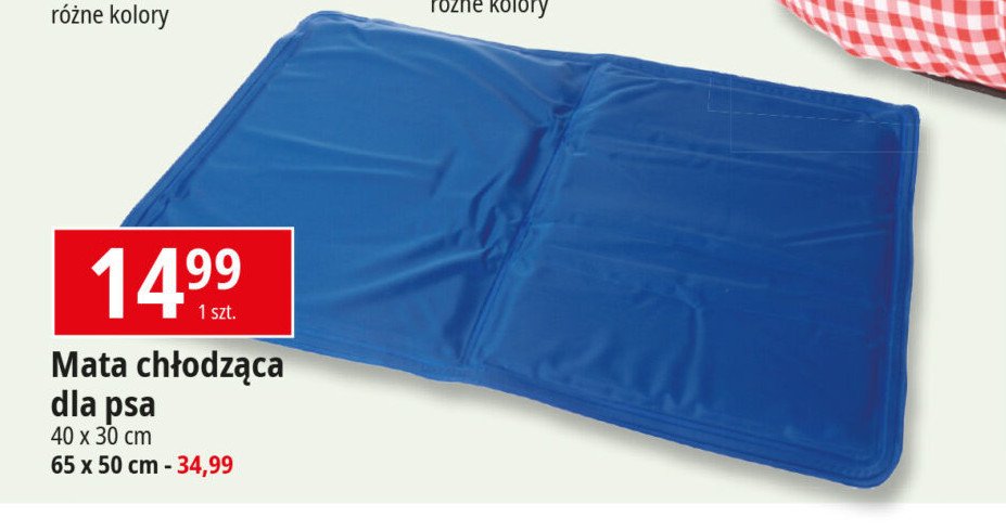 Mata chłodząca dla psa 65 x 50 cm promocja w Carrefour