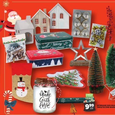 Wybrane dekoracje świąteczne marki Schum promocja w Stokrotka