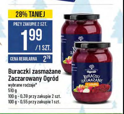 Buraczki zasmażane z cebulą
