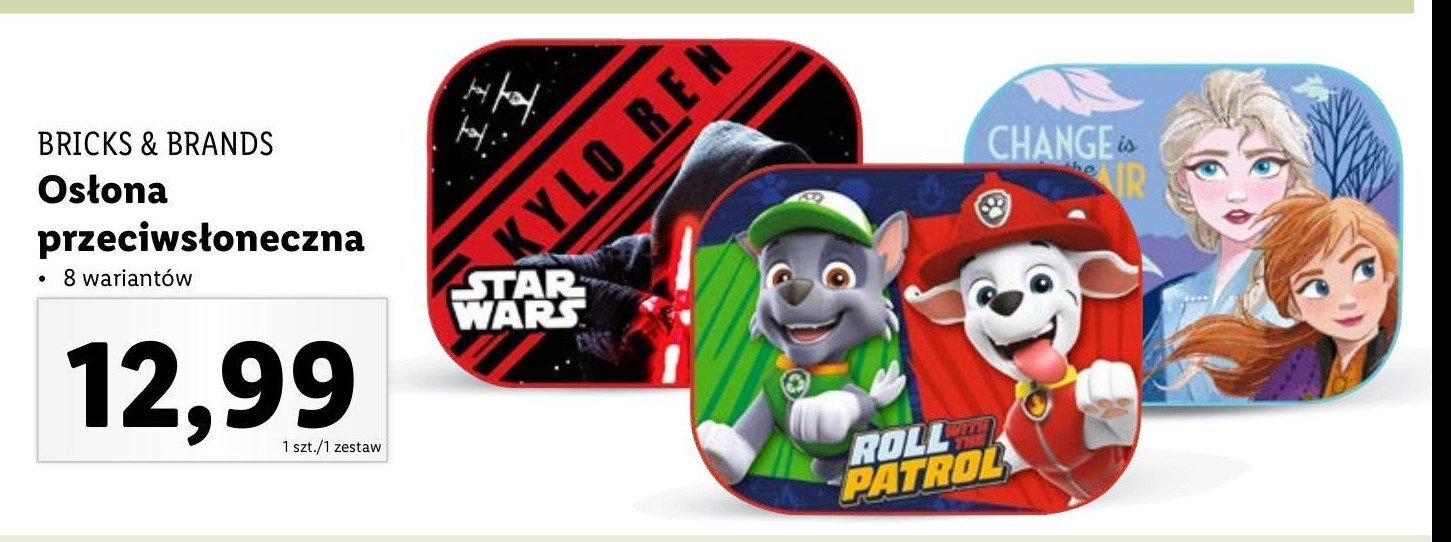 Os艂ona przeciws艂oneczna psi patrol Brick & brands promocja