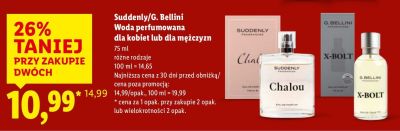 Woda perfumowana dla kobiet promocja w Lidl