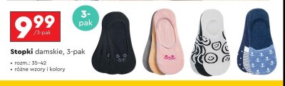 Stopki damskie 35-42 Cleve promocja
