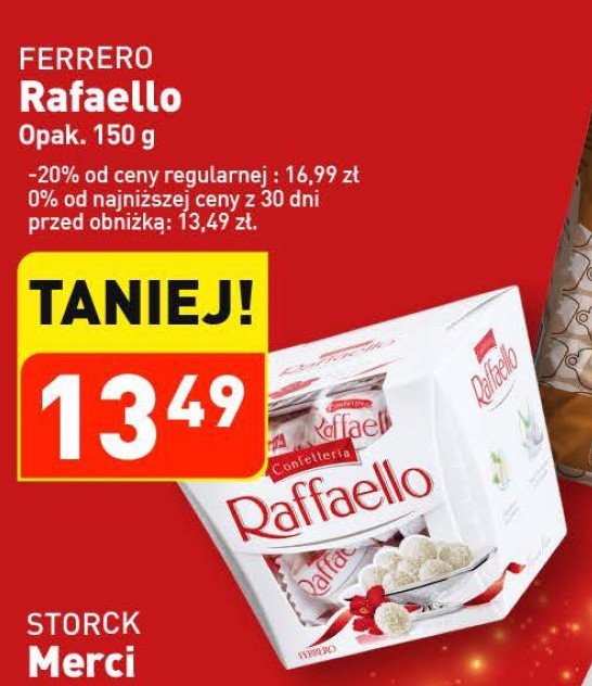 Bombonierka Raffaello promocja w Aldi