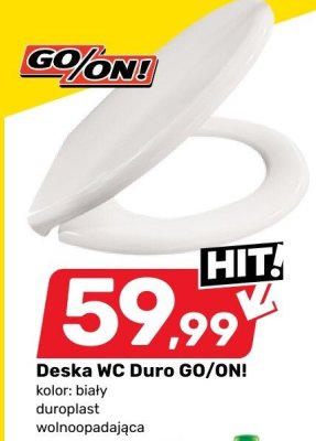 Deska WC Duro GO/ON! promocja w Bricomarche