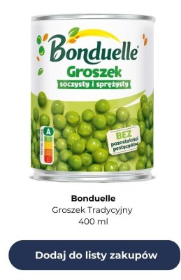 Groszek tradycyjny promocja w Dino