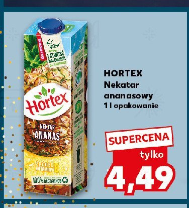 Nektar ananasowy Hortex promocja