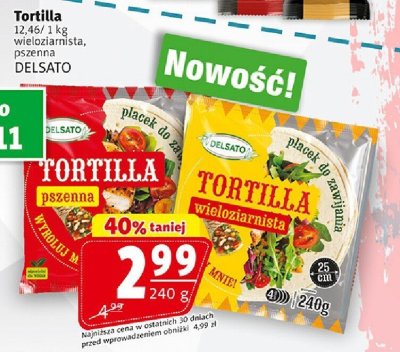 Tortilla wieloziarnista/pszenna promocja w Prim Market